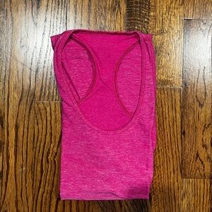 Women’s Lululemon Cool Racerback Tank Hot Pink Heather - Size 4
